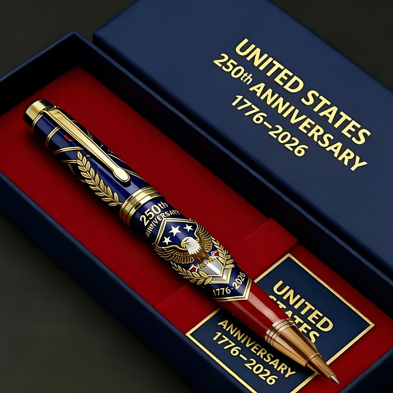 250th Anniversary Commemorative Rollerball Pen — Gift Boxed
