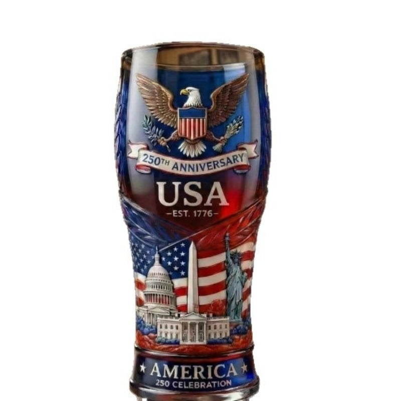 250th Anniversary Commemorative Beer Mug — Heavy Glass